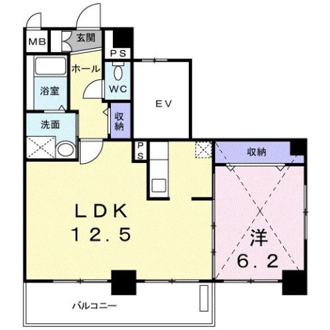 アルドーレ　（Ａｒｄｏｒｅ）の間取り