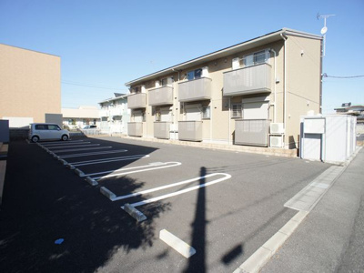 【駐車場】 | リェス ソーンツェＢ | 駐車場です♪