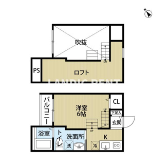 【間取り】 | マルスヴァンサンク2番館