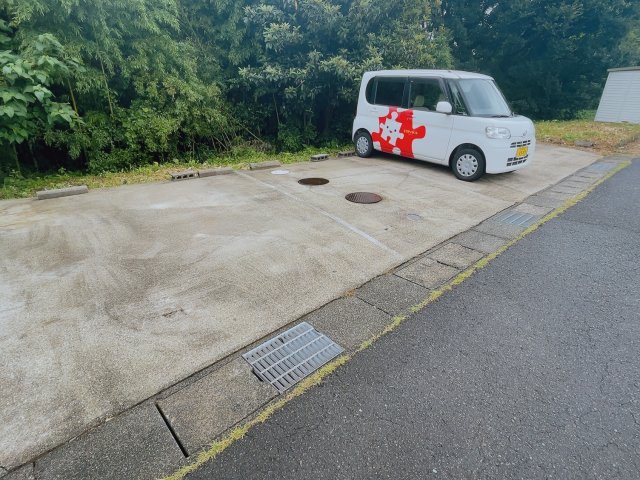 大府市吉田町貸家の駐車場