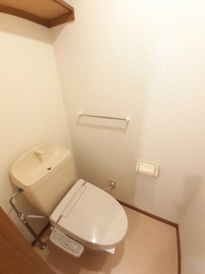 【トイレ】 | コーポリバーサイド・藤　Ｂ