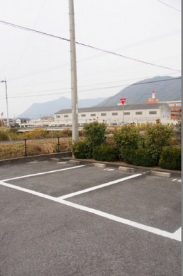 【駐車場】 | コーポリバーサイド・藤　Ｂ