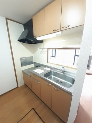 【キッチン】 | コーポリバーサイド・藤　Ｂ