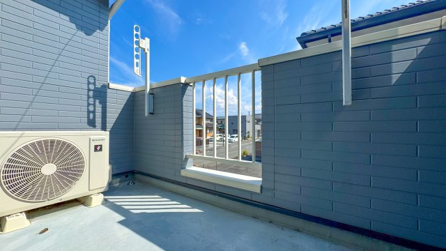 シャン・ド・フルール１のバルコニー