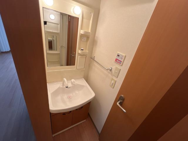 シャルマン・中島の洗面所|お風呂から独立したシャワー洗面