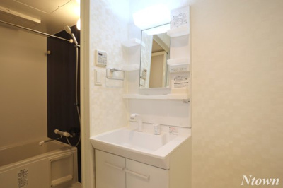 【独立洗面台】 | セントフィオーレ新栄 | 独立洗面化粧台付き