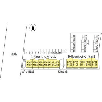 【区画図】 | D-roomシルクマム