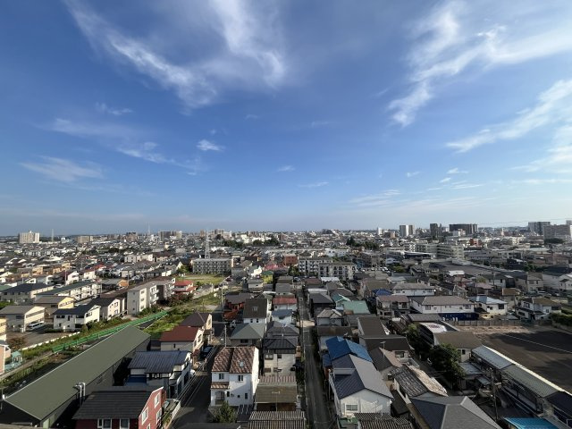 ライオンズマンション中央林間第７の展望|洋室４からの眺望