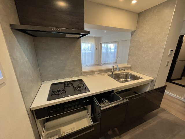 ライオンズマンション中央林間第７のキッチン|うれしい食洗機つき！