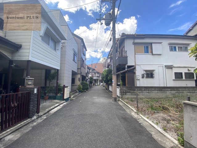 大阪市城東区鴫野西5丁目の前面道路含む現地写真