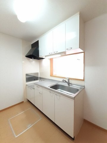 カトル・セゾン　Ⅱのキッチン|お料理しやすいキッチンです