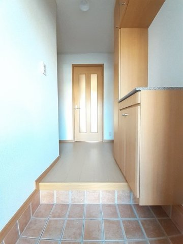 カトル・セゾン　Ⅱの玄関|きれいな玄関です