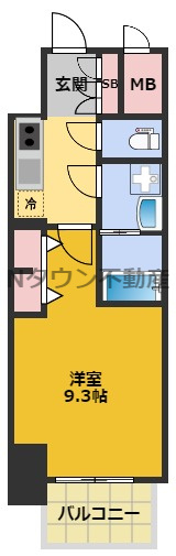 【間取り】 | S-RESIDENCE鶴舞Ⅱ | 間取りです