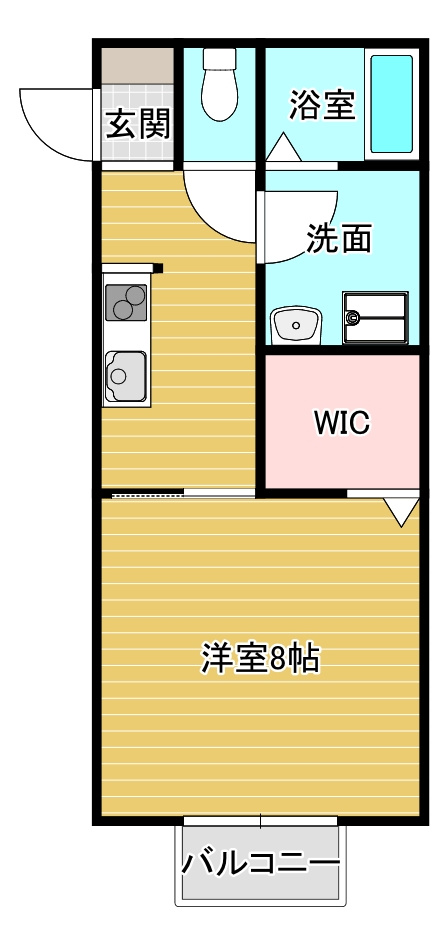 メゾン・ド・ソレイユの間取り