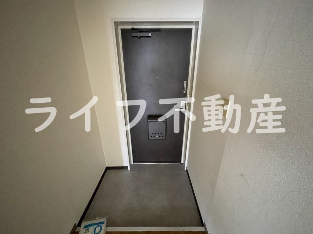 五百石マンションの玄関