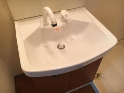 【洗面所】 | Ｃｈｅｚ－ｍｏｉ 神畑（シェモアカミハタ） | 洗髪洗面化粧台