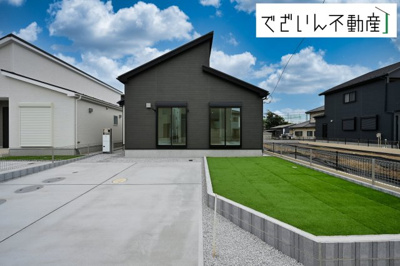 【外観】 | LIGNAGE東松山市石橋  【平屋】新築住宅 | ≪2号棟≫
現地(2025年9月撮影)