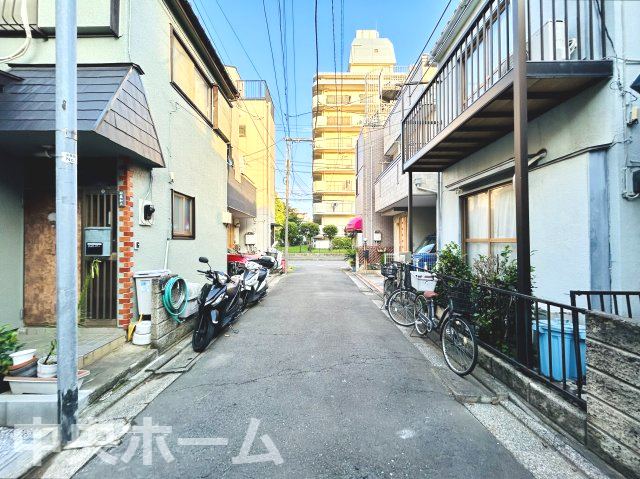 江戸川区南葛西6丁目新築分譲住宅の前面道路含む現地写真|全面道路
