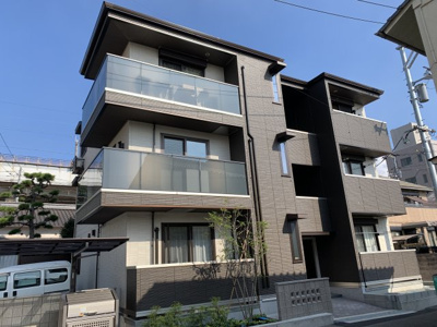 【外観】 | メルベーユ寺町 | メルベーユ寺町・軽量鉄骨造