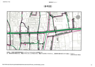 【地図】 | 仮）梅津高畝町重量鉄骨造(全21室）