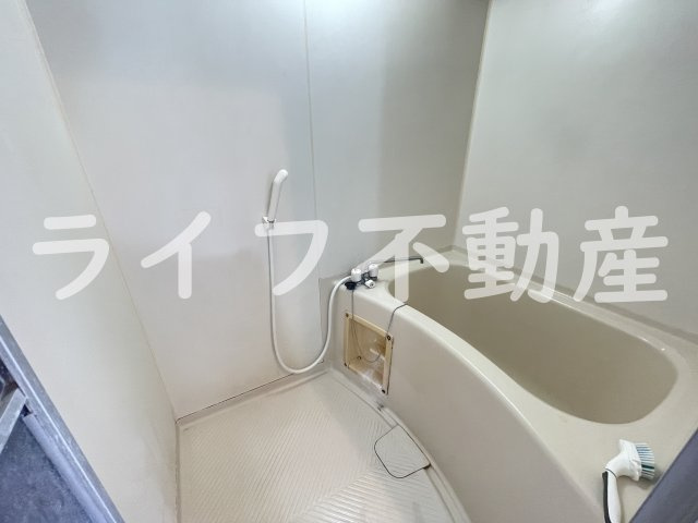 ベルメゾン伍の坪の浴室|日々の疲れを癒すお風呂付です