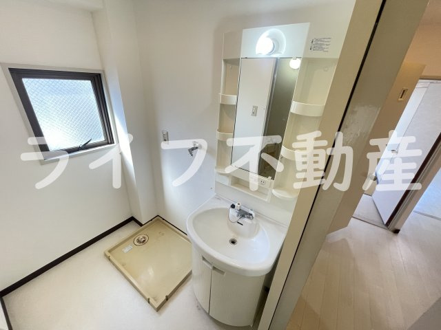 ベルメゾン伍の坪の独立洗面台|独立洗面台で身支度をすべて済ませてしまいましょう