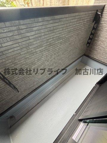 SENSE三木本町のバルコニー