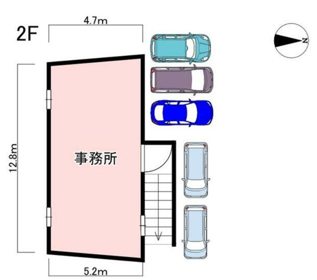 【間取り】 | 事業用）小保事務所