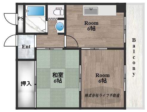 大谷ビルの間取り