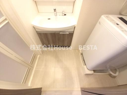 プレサンスブルーム新神戸の洗面所