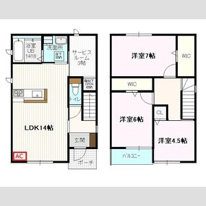 【間取り】 | 弥勒寺東２－１９ＫＯＤＡＴＥＸⅤ