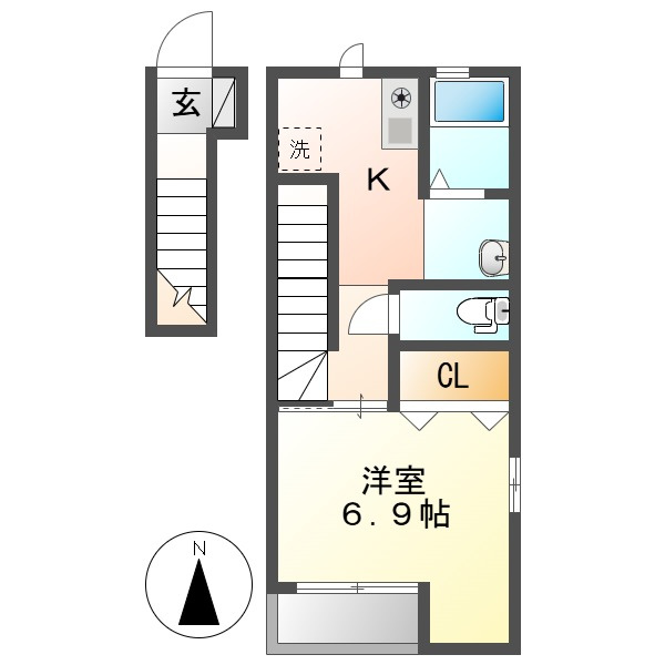 Al Sole Aの間取り