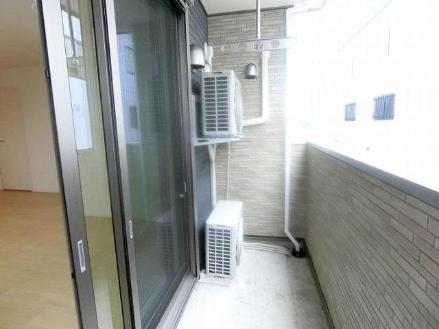 コートオリーブＢのバルコニー