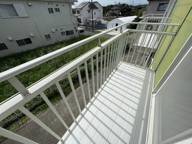 サンメイトヨシダのバルコニー