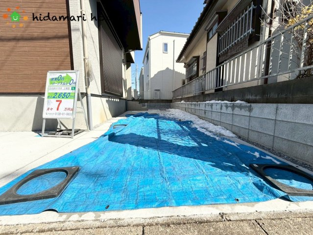 桶川市上日出谷3期　新築戸建　ずっとプラス01の駐車場