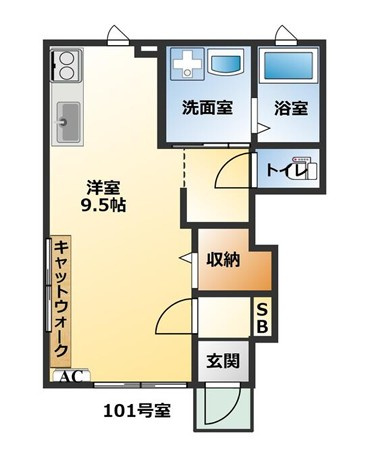アイリスパレスの間取り