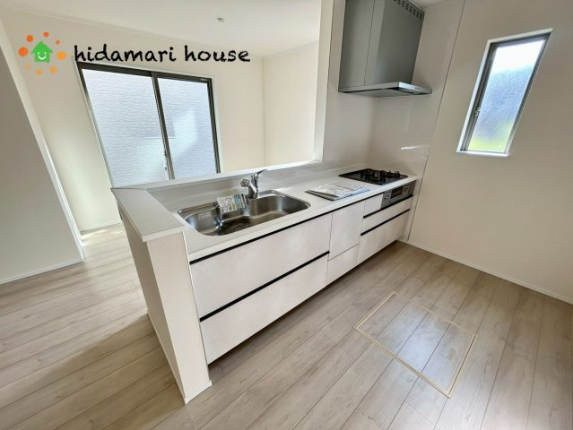 桶川市上日出谷　新築戸建　ハートフルタウンAのキッチン