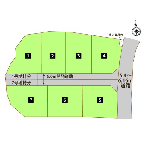 【区画図】