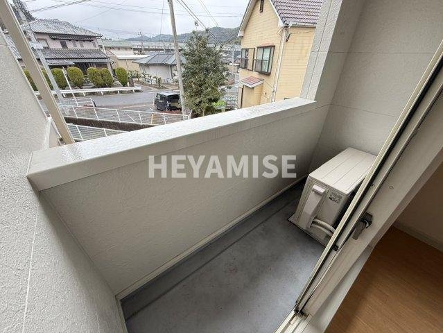 Maison Akiのバルコニー|※写真は反転タイプの201号のものになります※