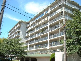 【外観】 | 千里一条池スカイハイツD棟