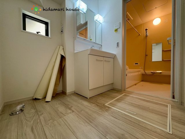 桶川市末広1期　新築戸建　ずっとプラス01の脱衣所