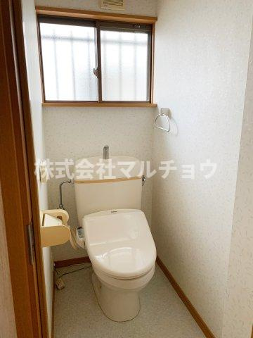 文里2丁目戸建てのトイレ