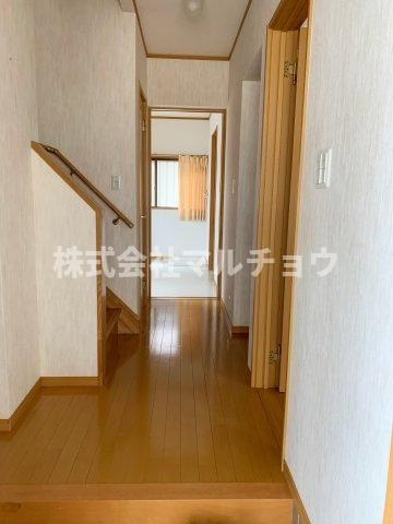 文里2丁目戸建ての玄関