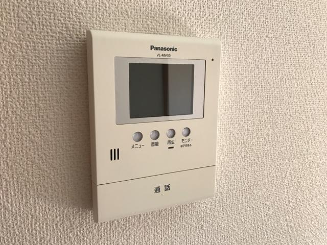 クラージュのセキュリティ|カメラ付インターホン
