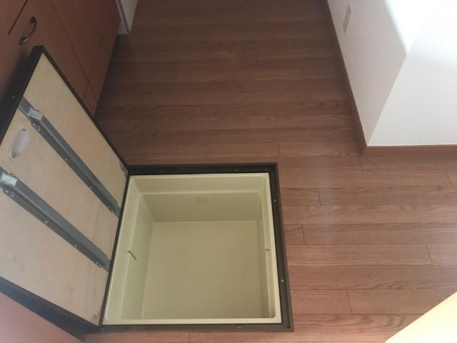 クラージュの収納|床下収納