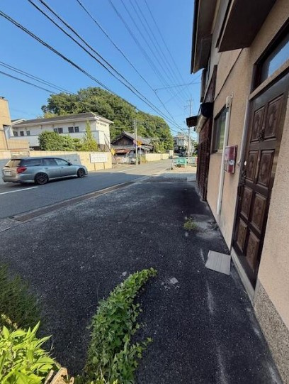 角野住宅の駐車場