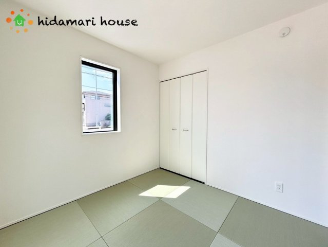 桶川市上日出谷南3期　新築戸建　グラファーレ01の和室|和室：4.5帖