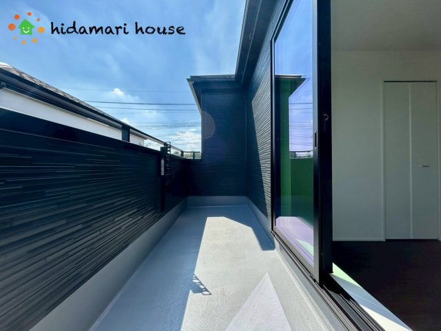 桶川市上日出谷南3期　新築戸建　グラファーレ01のバルコニー