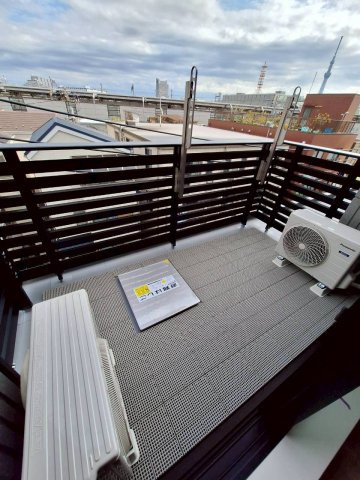 グランウェストのバルコニー