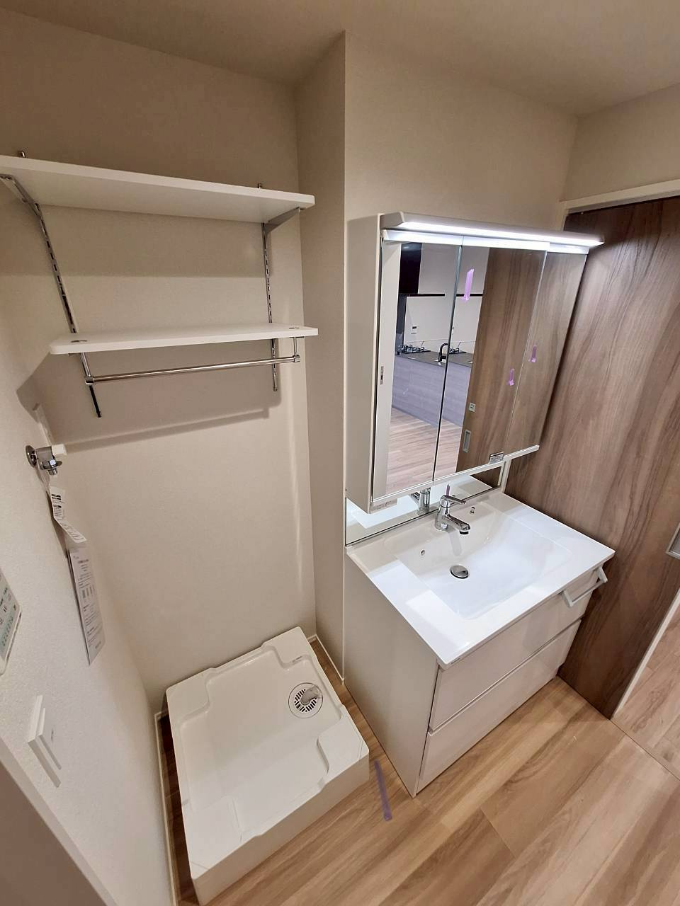 グランウェストの洗面所